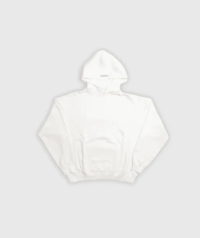 Fear of God Essentials 3M Logo Pullover Hoodie White