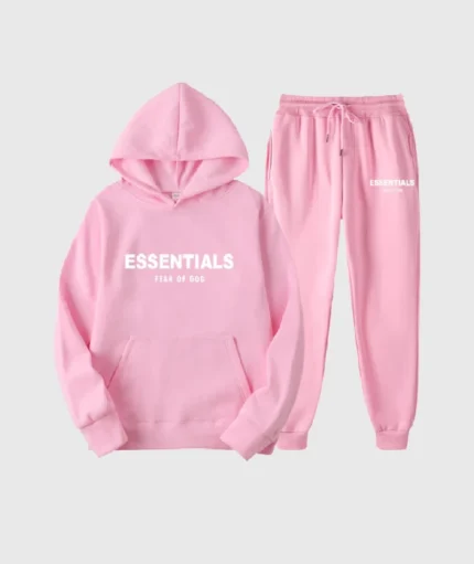 Essentials Fear of God Tracksuits Pink