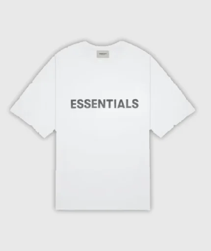 Fear of God Essentials T-Shirt Applique Logo White