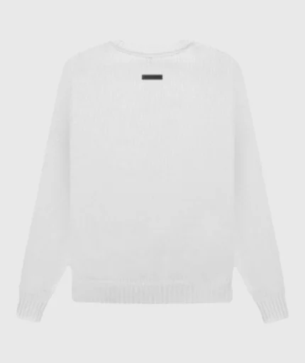 Essentials Overlapped Sweatshirt White