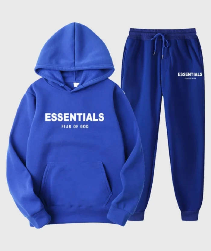 Essentials Fear of God Tracksuits Blue