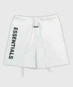 Fear of God Essentials Logo Shorts White